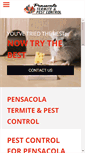 Mobile Screenshot of pensacolatermiteandpest.com